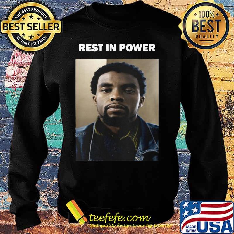 Black panther rip chadwick Boseman rest in power s Sweater Black panther rip chadwick Boseman rest in power s Sweater