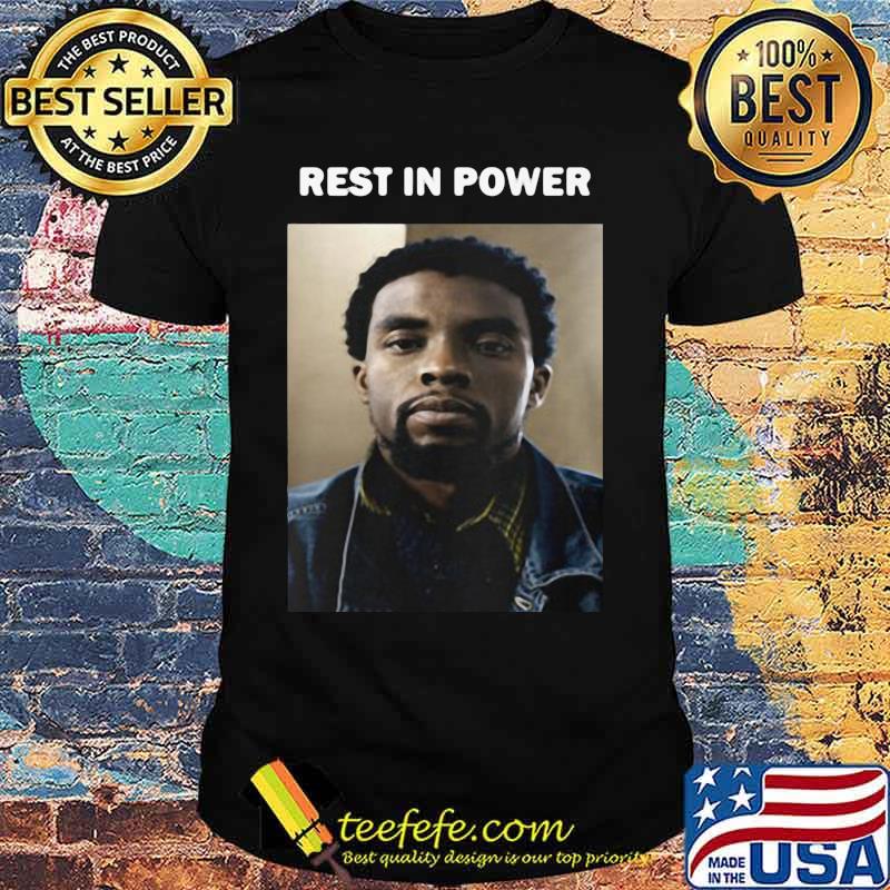 Black panther rip chadwick Boseman rest in power shirt Black panther rip chadwick Boseman rest in power shirt