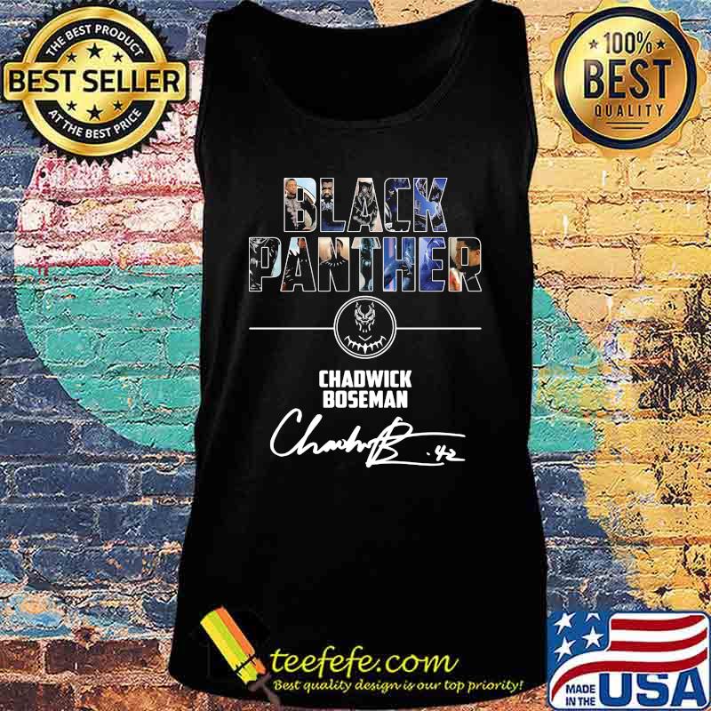 Black panther rip chadwick Boseman signature s Tank top Black panther rip chadwick Boseman signature s Tank top