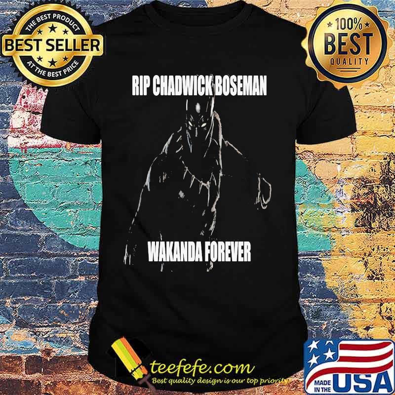 Black panther rip chadwick wakanda forever shirt Black panther rip chadwick wakanda forever shirt