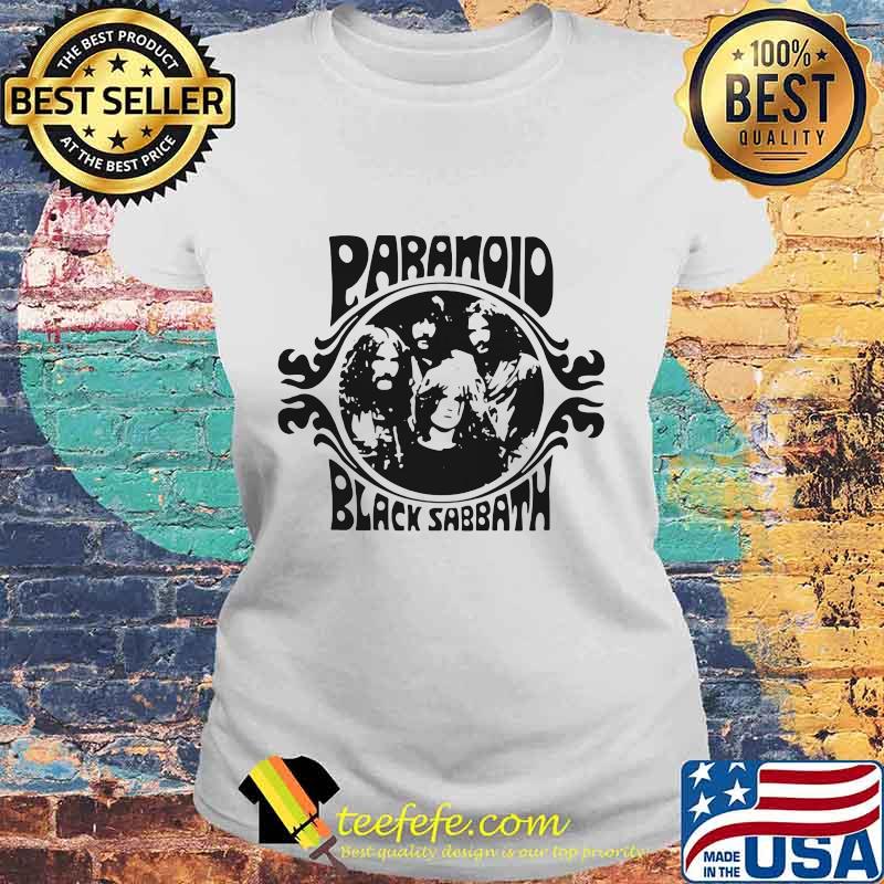 Black sabbath band paranoid s Laides tee Black sabbath band paranoid s Laides tee