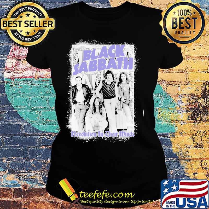 Black sabbath band revolution in their minds s Ladies tee Black sabbath band revolution in their minds s Ladies tee