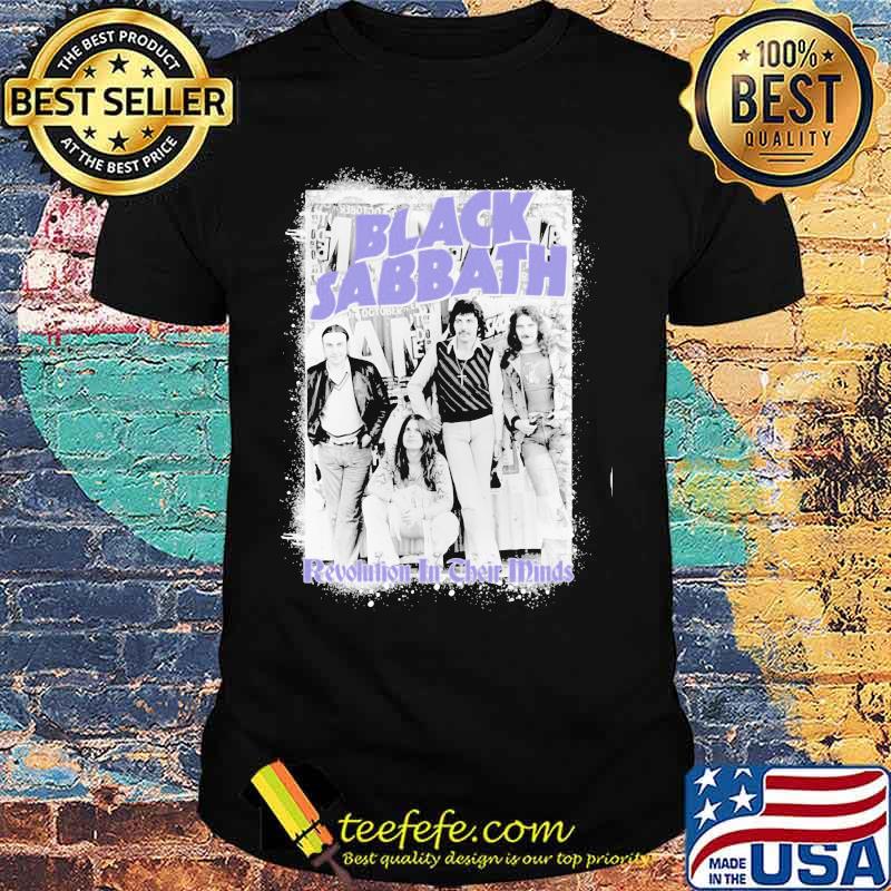 Black sabbath band revolution in their minds shirt