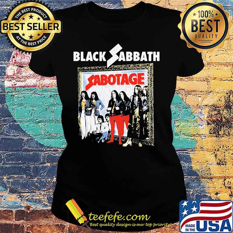 Black sabbath band sabotage s Ladies tee Black sabbath band sabotage s Ladies tee