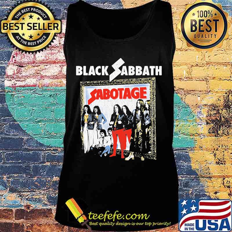 Black sabbath band sabotage s Tank top Black sabbath band sabotage s Tank top