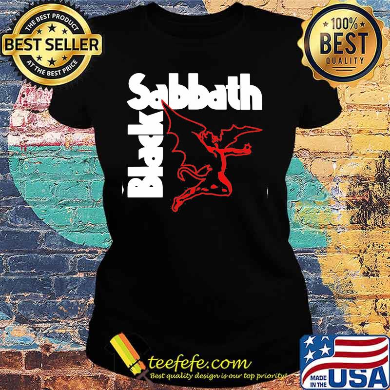 Black sabbath band satan winged demon s Ladies tee Black sabbath band satan winged demon s Ladies tee
