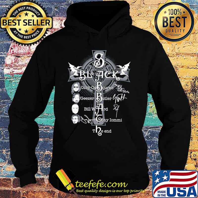 Black sabbath ozzy osbourne geezer butler bill ward tony iommi the end s Hoodie Black sabbath ozzy osbourne geezer butler bill ward tony iommi the end s Hoodie