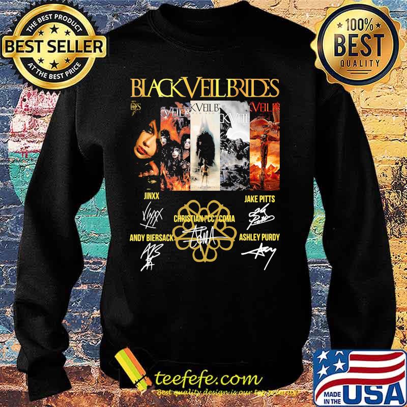 Black veil brides band members signatures s Sweater Black veil brides band members signatures s Sweater
