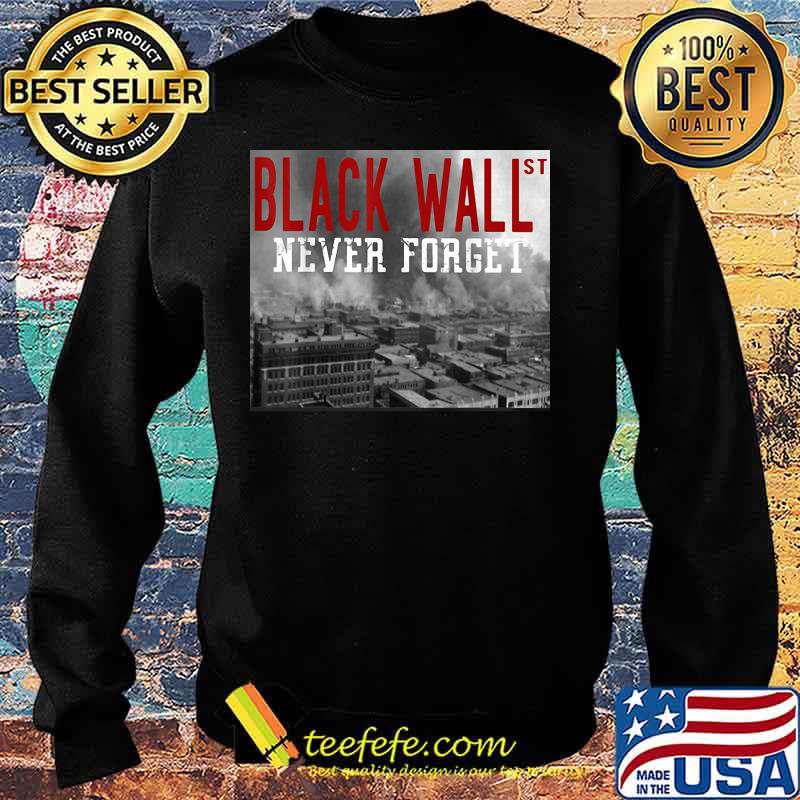 Black wall never forget s Sweater Black wall never forget s Sweater