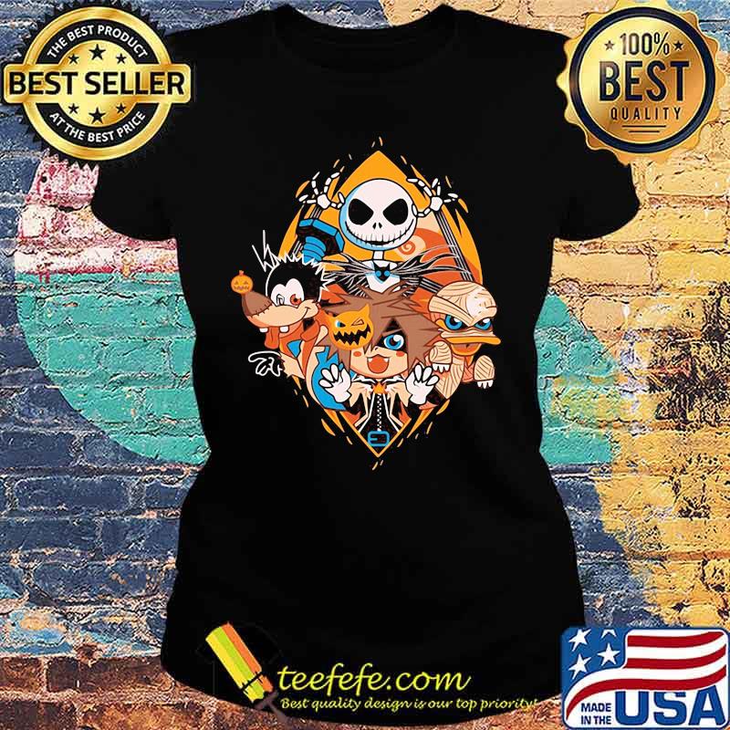 Blood insides halloween the nightmare characters s Ladies tee Blood insides halloween the nightmare characters s Ladies tee