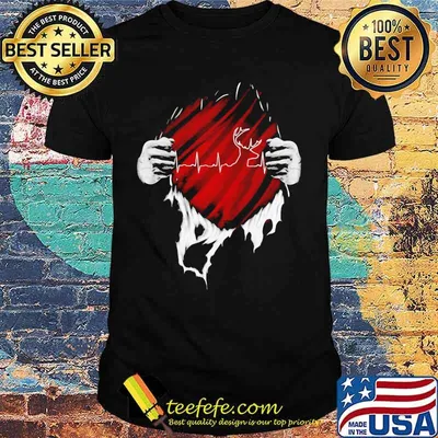 Blood insides hunting heartbeat shirt