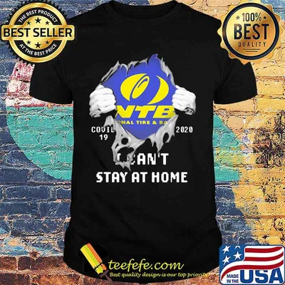 Blood insides ntb national tire and ball covid-19 2020 i can't stay at home shirt