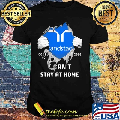 Blood insides randstad covid-19 2020 i can't stay at home shirt