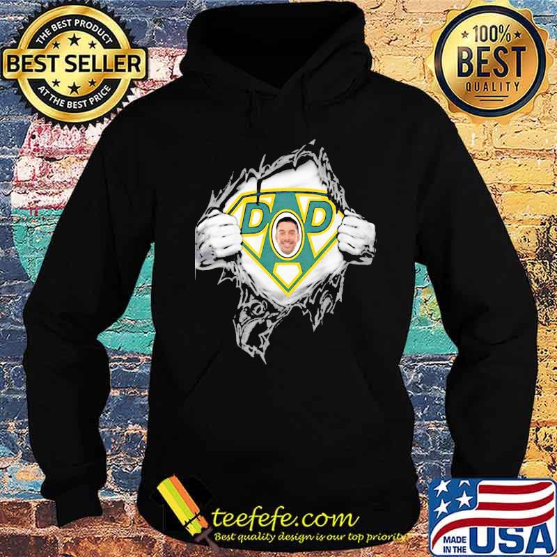 Blood insides superman dad happy father's day s Hoodie Blood insides superman dad happy father's day s Hoodie