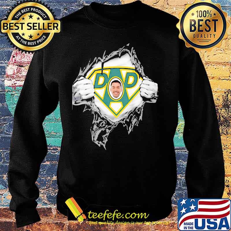 Blood insides superman dad happy father's day s Sweater Blood insides superman dad happy father's day s Sweater