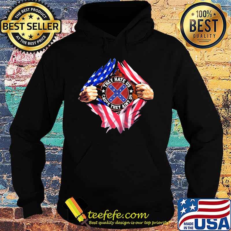 Blood insides they hate us cause they ain't us american flag independence day s Hoodie Blood insides they hate us cause they ain't us american flag independence day s Hoodie