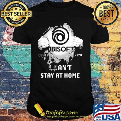 Blood insides ubisoft covid-19 2020 i can't stay at home shirt