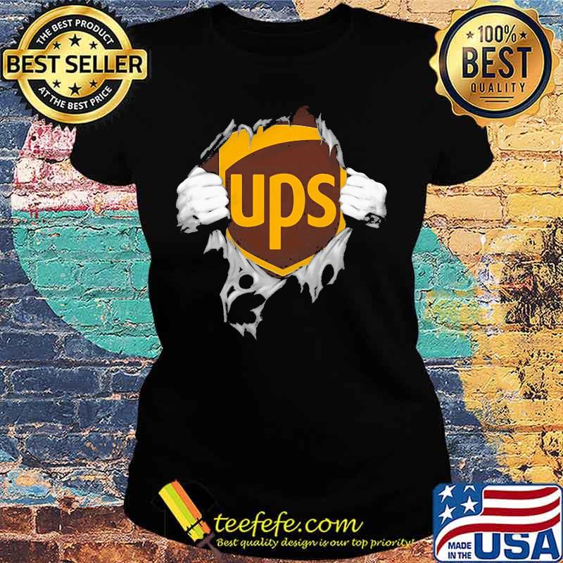 Blood insides ups logo s Ladies tee Blood insides ups logo s Ladies tee