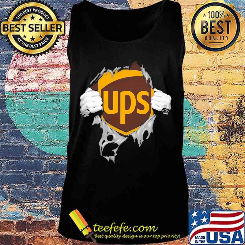 Blood insides ups logo s Tank top Blood insides ups logo s Tank top