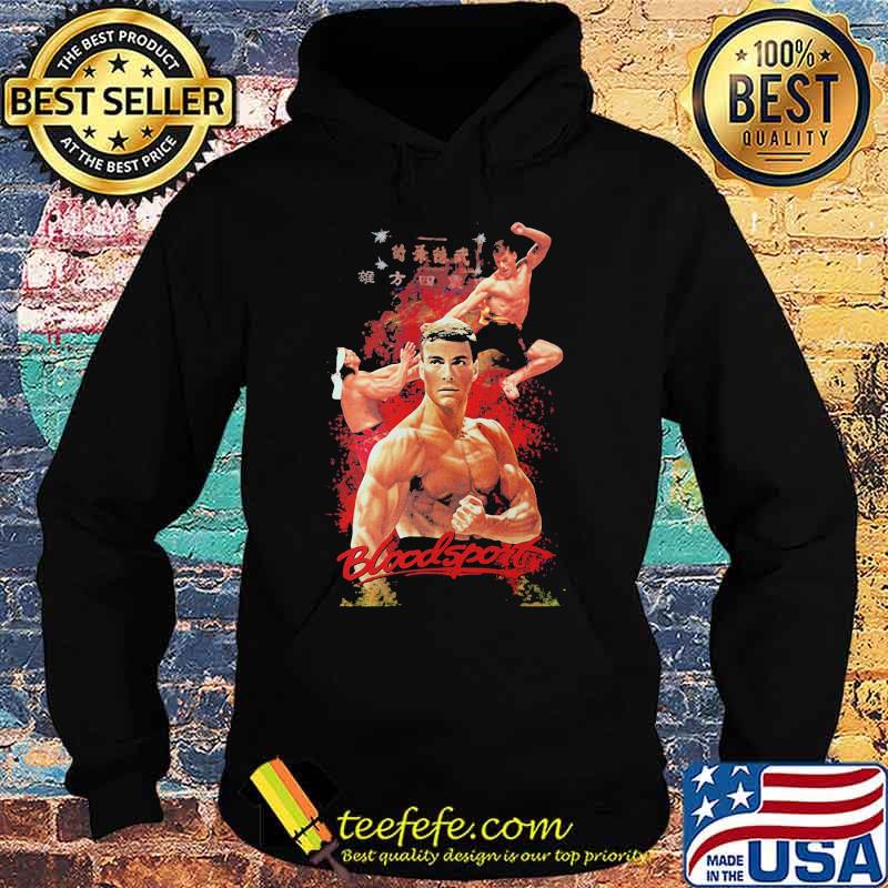 Bloodsport van damme retro fighting movie s Hoodie Bloodsport van damme retro fighting movie s Hoodie