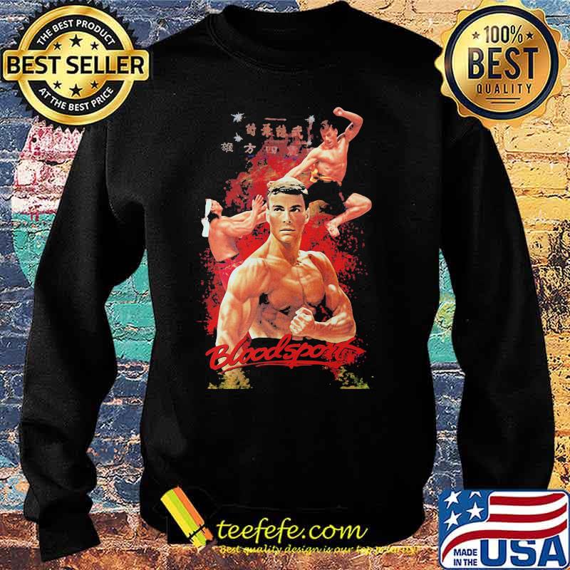Bloodsport van damme retro fighting movie s Sweater Bloodsport van damme retro fighting movie s Sweater
