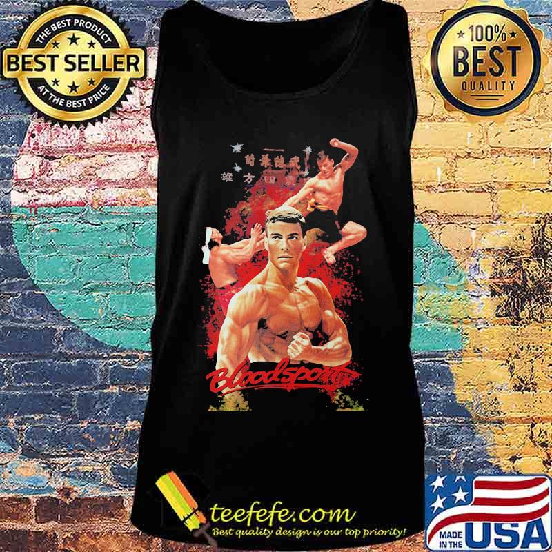 Bloodsport van damme retro fighting movie s Tank top Bloodsport van damme retro fighting movie s Tank top