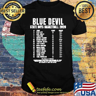 Blue devil state boys basketball 2020 shirt