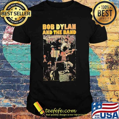 Bob dylan and the band the basement tapes shirt
