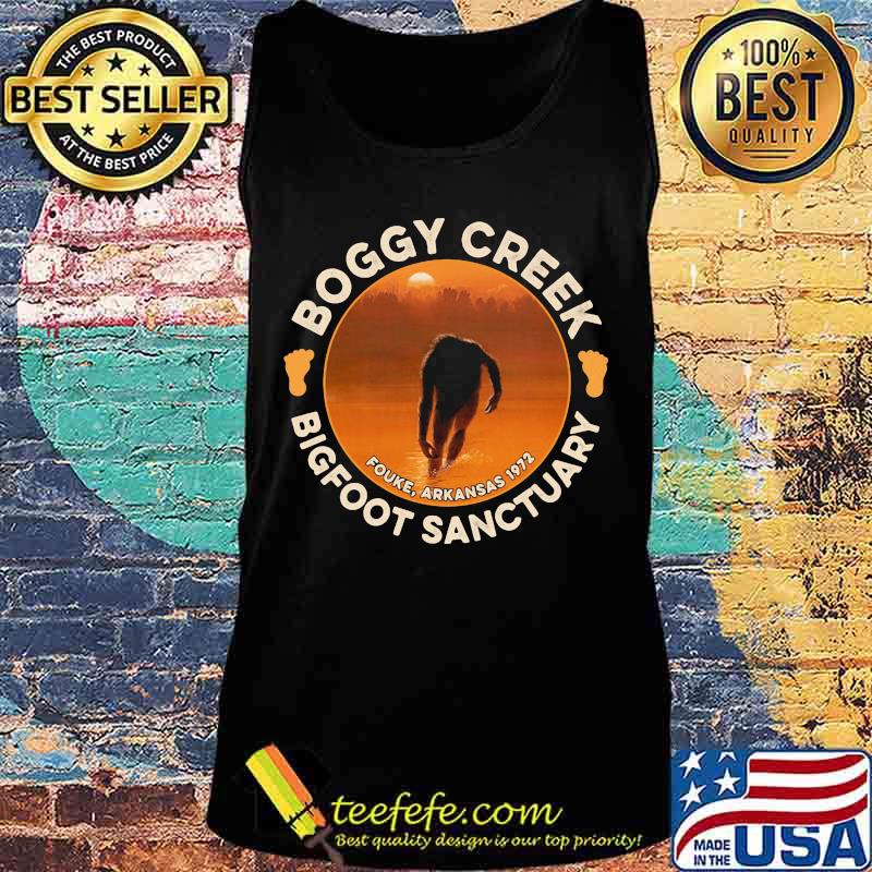 Boggy creek bigfoot sanctuary fouke arkansas 1972 sunset s Tank top Boggy creek bigfoot sanctuary fouke arkansas 1972 sunset s Tank top