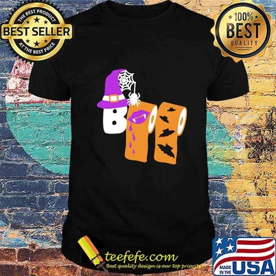 BOO WITCH HALLOWEEN SHIRT