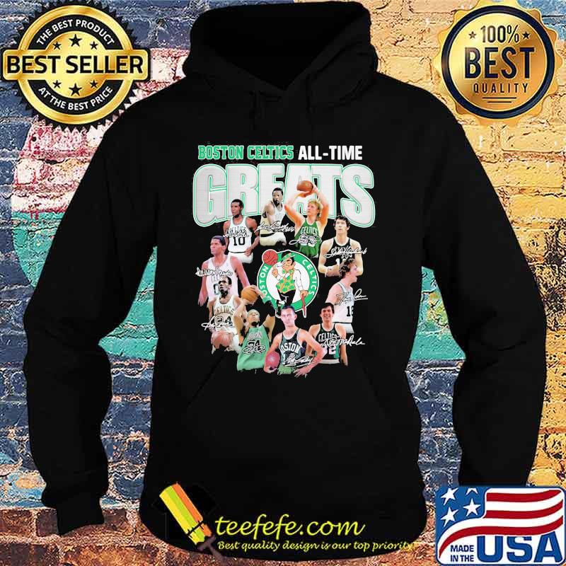 Boston celtics all time greats signatures s Hoodie Boston celtics all time greats signatures s Hoodie