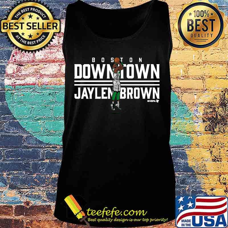 Boston downtown jaylen brown basketball s Tank top Boston downtown jaylen brown basketball s Tank top