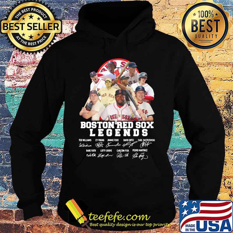 Boston red sox baseball legends players signatures s Hoodie Boston red sox baseball legends players signatures s Hoodie