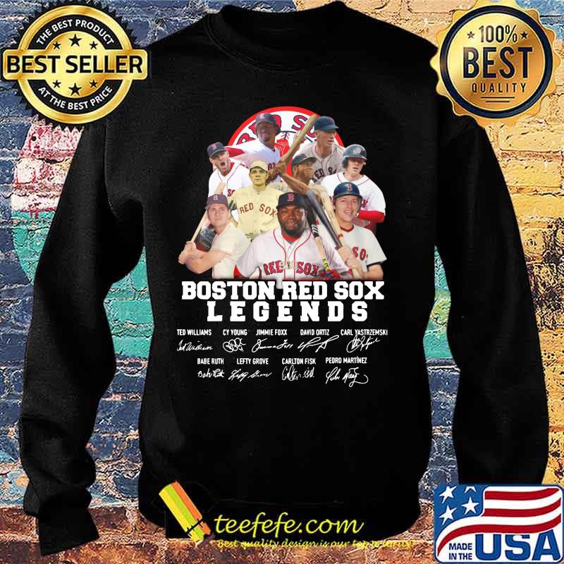 Boston red sox baseball legends players signatures s Sweater Boston red sox baseball legends players signatures s Sweater
