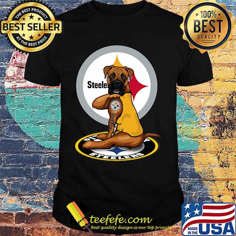 Boxer tattoos pittsburgh steelers football shirt Boxer tattoos pittsburgh steelers football shirt