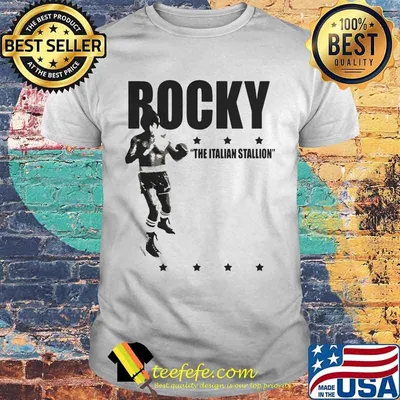 Boxing rocky the italian stallion stars shirt