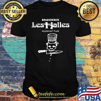 Brasserie les halles manhattan shirt