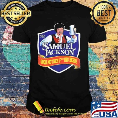Brewer patriot samuel jackson good mother fuxking beer shirt