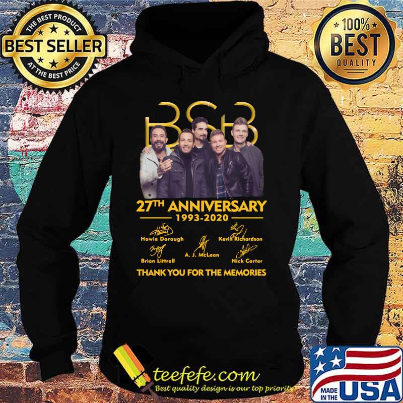 Bsb 27th anniversary 1993 2020 thank you for the memories signatures s Hoodie Bsb 27th anniversary 1993 2020 thank you for the memories signatures s Hoodie