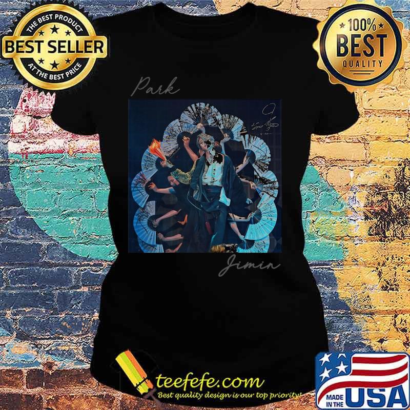 Bts band park jimin signature s Ladies tee Bts band park jimin signature s Ladies tee