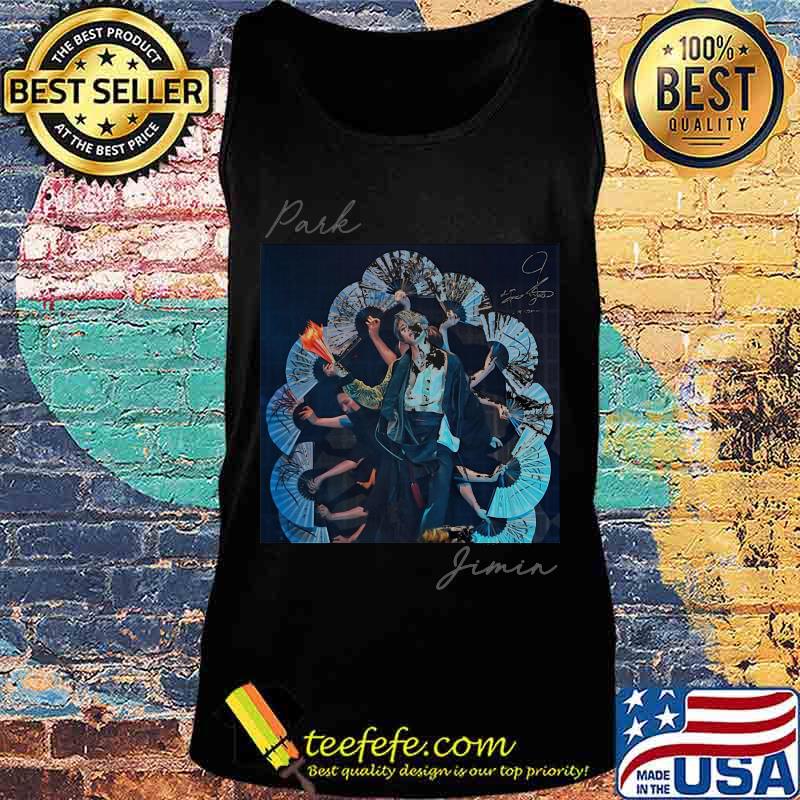 Bts band park jimin signature s Tank top Bts band park jimin signature s Tank top