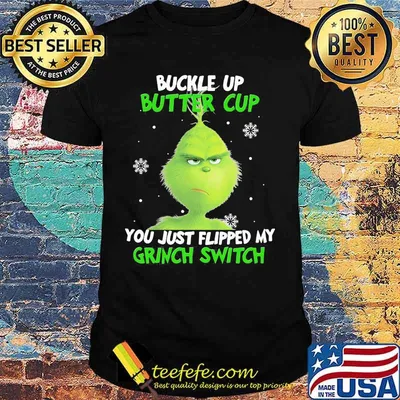 Buckle up buttercup you just flipped my grinch switch shirt
