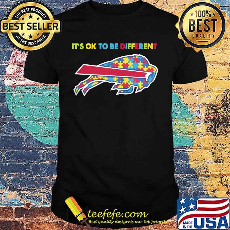 Buffalo bills autism it's ok to be different shirt