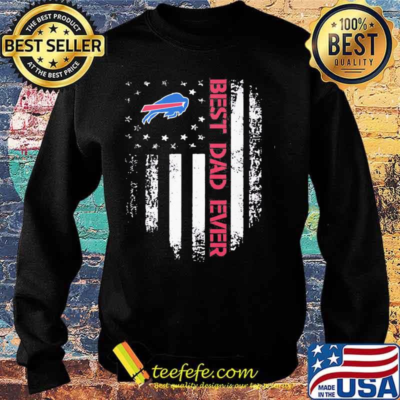 Buffalo bills best dad ever american flag independence day s Sweater Buffalo bills best dad ever american flag independence day s Sweater
