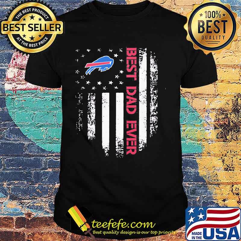 Buffalo bills best dad ever american flag independence day shirt Buffalo bills best dad ever american flag independence day shirt