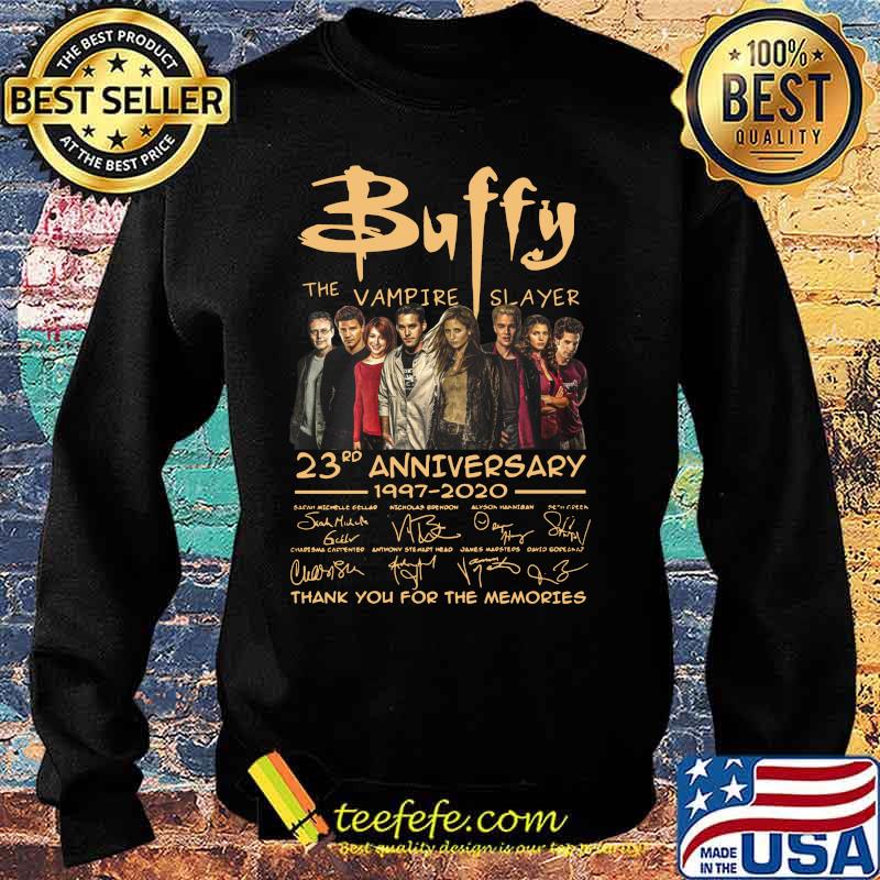 Buffy the vampire slayer 23rd anniversary 1997 2020 thank you for the memories signatures s Sweater Buffy the vampire slayer 23rd anniversary 1997 2020 thank you for the memories signatures s Sweater