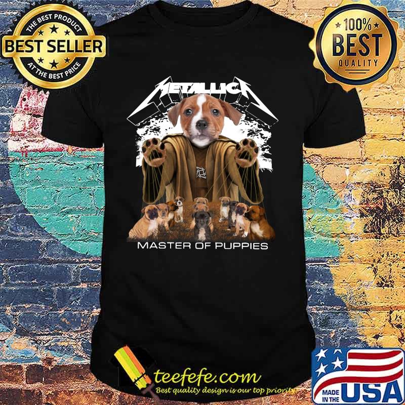 Bull terrier metallica master of puppies shirt Bull terrier metallica master of puppies shirt