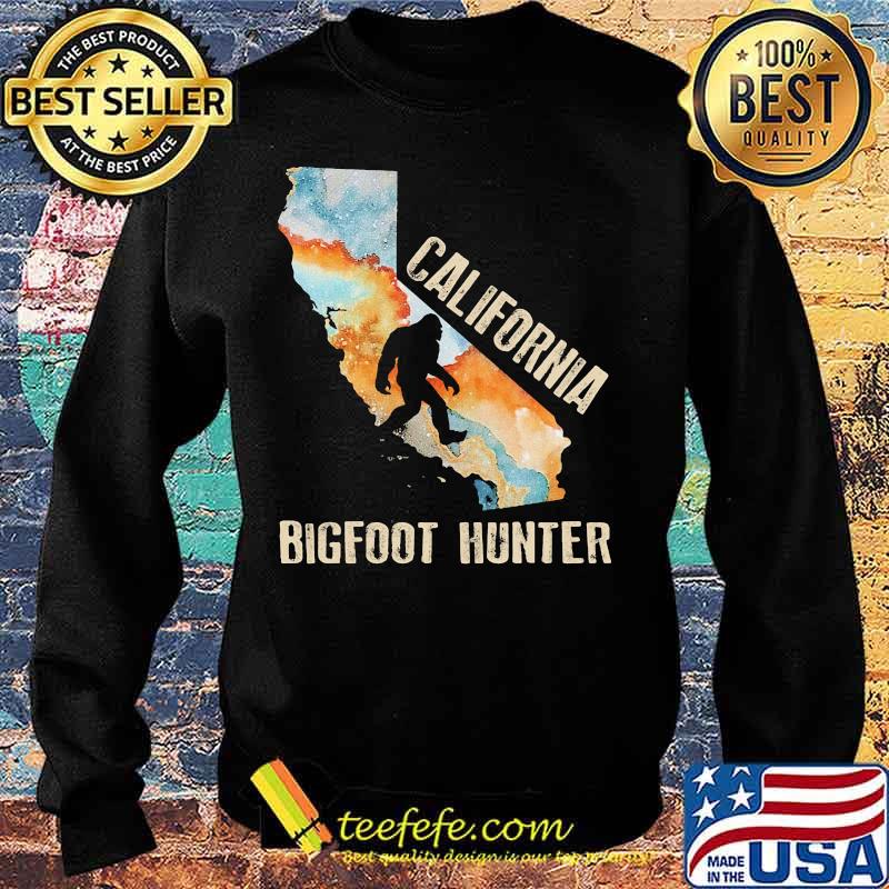 California bigfoot hunter sunset s Sweater California bigfoot hunter sunset s Sweater