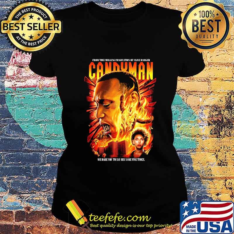 Candyman fire movie poster s Ladies tee Candyman fire movie poster s Ladies tee