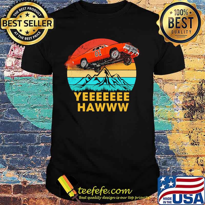 Car 01 yee haw vintage retro shirt Car 01 yee haw vintage retro shirt